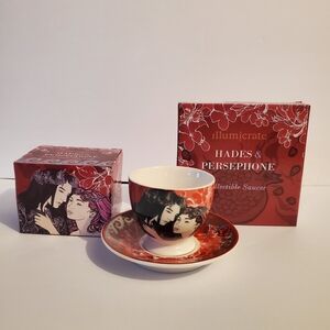 Illumicrate Hades & Persephone Teacup and Saucer Set Greek Mythology